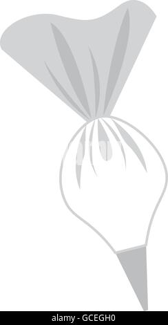 pastry bag vector icon modern simple vector illustration Stock Vector ...