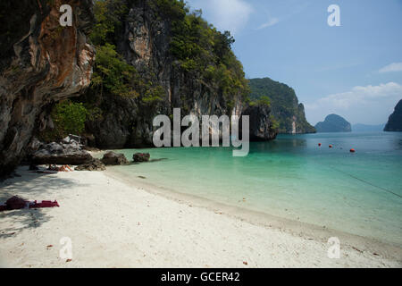 Hong Islands, Pakbia Island, Hong Lagoon, Rai Island, Phang Nga National Park, Ao Nang, Krabi Province, Thailand, Asia Stock Photo