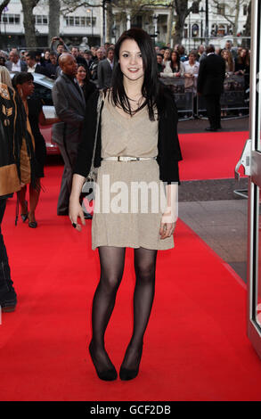Kathryn Prescott arrives for the world premiere of The Heavy, at the Odeon West End in Leicester Square, London. Stock Photo