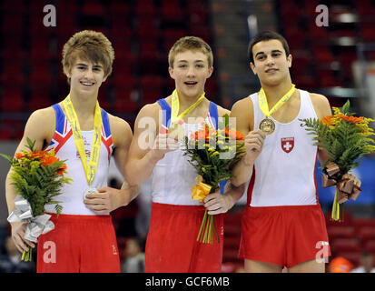 Gymnastics - Mens European Championships 2010 - Day Three - National Indoor Arena Stock Photo