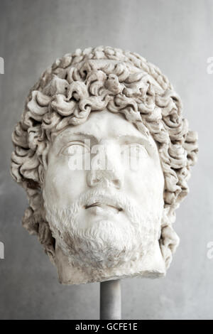 Portrait of a priest, in ancient Greece Stock Photo