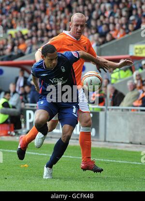 Soccer - Coca-Cola Football League Championship - Play Off Semi Final - First Leg - Blackpool v Nottingham Forest - Bloomfiel... Stock Photo