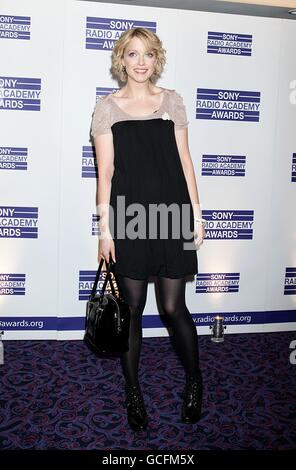 Lauren Laverne at the Sony Radio Academy Awards 2010 at the Grosvenor House Hotel, London Stock Photo