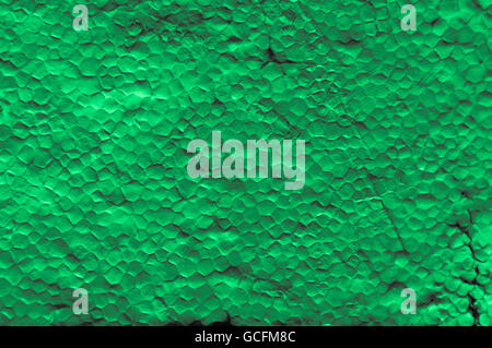 backgrounds from construction materials mint green grayish light greenish styrofoam polystyrene Stock Photo