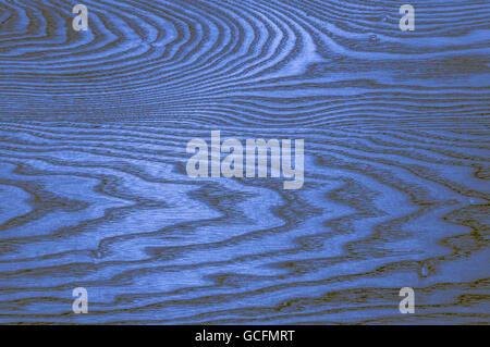 Perfect blue yellowish brownish indigo wood texture background unfolding throughout the screen Stock Photo