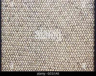 traw Background, Basket Weave Texture Stock Photo