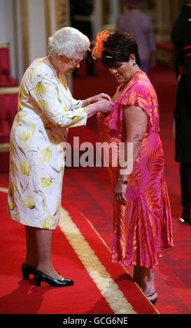 Investiture at Buckingham Palace Stock Photo