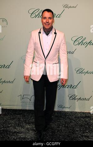 David Furnish arriving for the Chopard 150th Aniversary Party at the VIP Room, Palm Beach, Pointe Croisette, Cannes Stock Photo