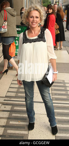 Lucy Benjamin arrives at the cast change press night for the musical 'Wicked' at the Apollo Victoria, in Victoria, central London. PRESS ASSOCIATION Photo. Picture date: Tuesday May 18, 2010. Photo credit should read: Dominic Lipinski/PA Wire Stock Photo