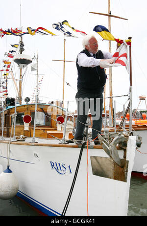 Operation Dynamo commemoration preparations, to set sail for Dunkirk, France, for the 70th anniversary of Operation Dynamo, in Ramsgate, Kent. PRESS ASSOCIATION Photo. Picture date: Wednesday May 26, 2010. Photo credit should read: Gareth Fuller/PA Wire Stock Photo