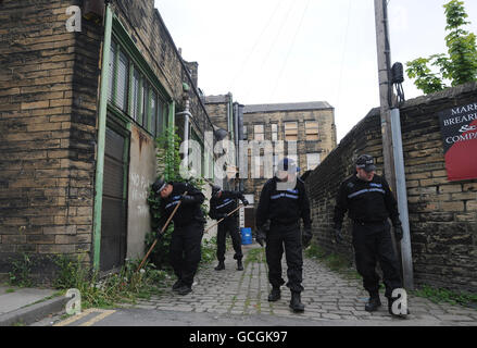 Remains found in Shipley Stock Photo
