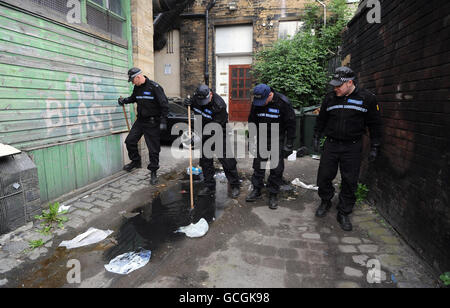 Remains found in Shipley Stock Photo