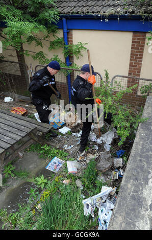 Remains found in Shipley Stock Photo