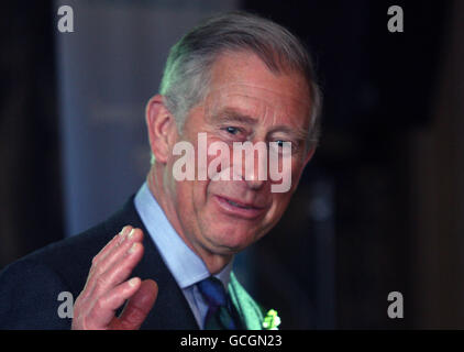 The Prince of Wales, known as the Duke of Rothesay in Scotland, attends the launch of the Green Guide for Historic Buildings as President of the Prince's Regeneration Trust, at the Palace of Holyroodhouse, Edinburgh.