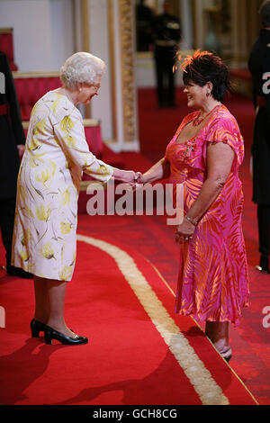 Investiture at Buckingham Palace Stock Photo