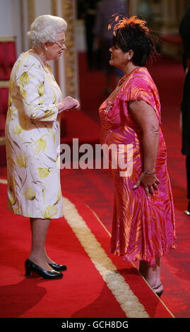 Investiture at Buckingham Palace Stock Photo