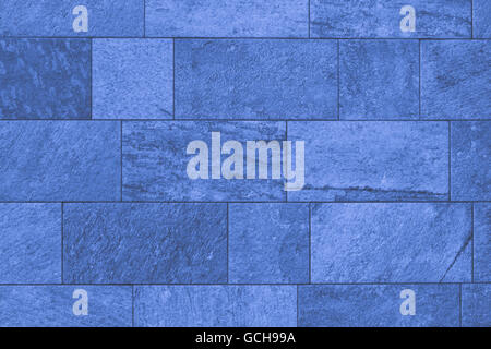Perfect blue light grayish bluish indigo high resolution natural urban brick wall background with decent surface textures gray Stock Photo