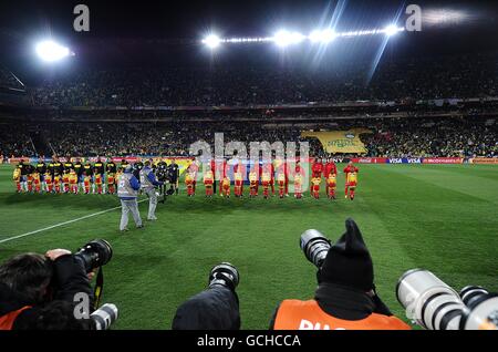 Soccer - 2010 FIFA World Cup South Africa - Group G - Brazil v North Korea - Ellis Park Stock Photo