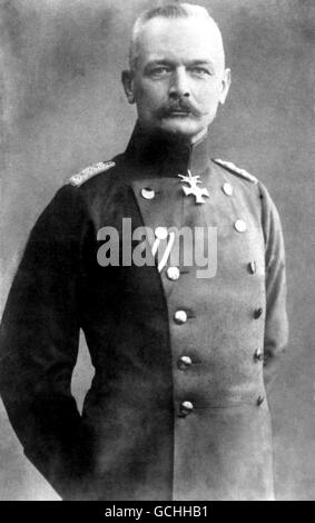 World War One - VON FALKENHAYN: GERMAN GENERAL Stock Photo