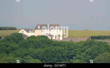 The home of Charlotte Church, which is to be put up for sale following her split from her rugby playing boyfriend, Gavin Henson, 28. Stock Photo