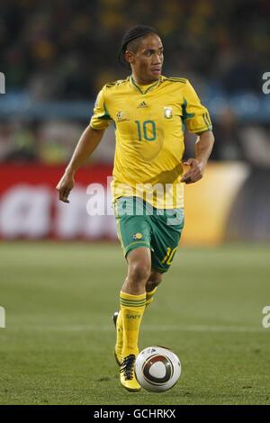 Soccer - 2010 FIFA World Cup South Africa - Group A - South Africa v Uruguay - Loftus Versfeld Stadium. Steven Pienaar, South Africa Stock Photo