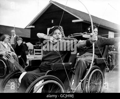 7th Annual International Inter Spinal Unit Sports Festival - Stoke Mandeville Hospital Stock Photo