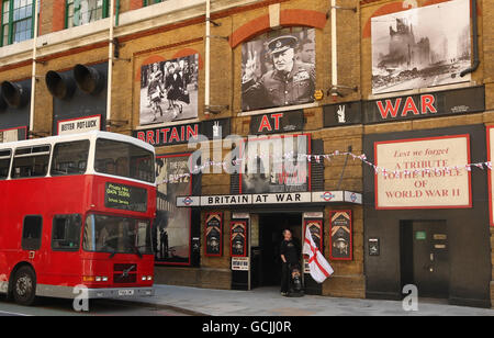 Winston Churchill's Britain at War Experience Stock Photo