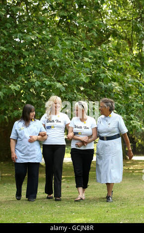 Marie Curie Cancer Care Walk Ten launch Stock Photo