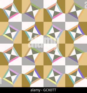 Vintage retro ceramic tile pattern set collection. Antique retro ceramic tile pattern can be used for wallpaper, web page backgr Stock Vector