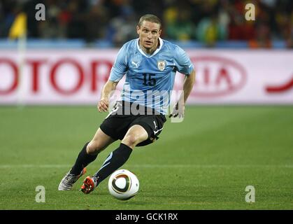 Soccer - 2010 FIFA World Cup South Africa - Quarter Final - Uruguay v Ghana - Soccer City Stadium Stock Photo