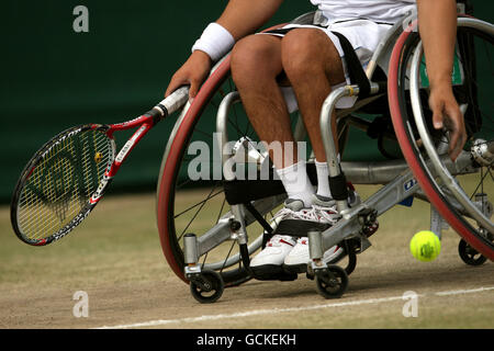 Tennis - 2010 Wimbledon Championships - Day Thirteen - The All England Lawn Tennis and Croquet Club Stock Photo