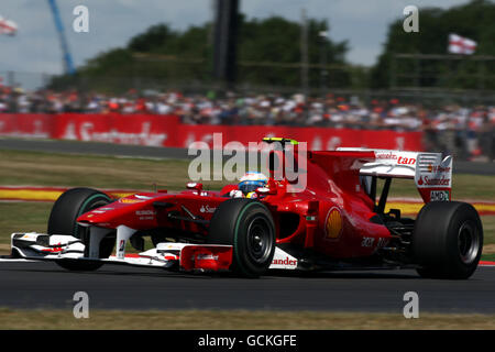 Motor Racing - Santander British Formula One Grand Prix - Race Day - Silverstone Circuit Stock Photo