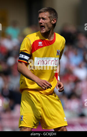 Soccer - Pre Season Friendly - Darlington v Sunderland - Northern Echo Darlington Arena Stock Photo