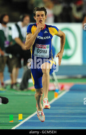 Athletics - IAAF European Championships 2010 - Day Three - Olympic Stadium. Marian Oprea, Romania Stock Photo