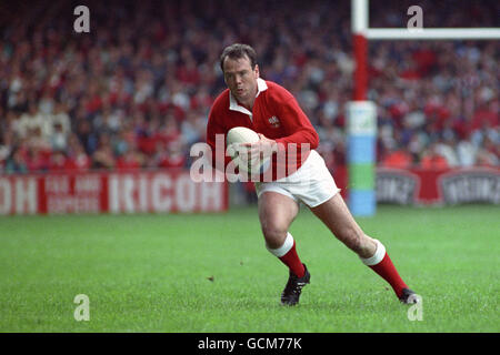 Rugby Union - World Cup 1991 - Group 3 - Wales v Western Samoa - Cardiff Arms Park Stock Photo