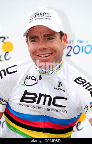 Cycling - Tour de France 2010 - Preview Day. Cadel Evans, BMC Racing Team Stock Photo
