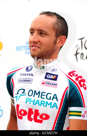 Cycling - Tour de France 2010 - Preview Day. Matthew Lloyd, Omega Pharma-Lotto Stock Photo