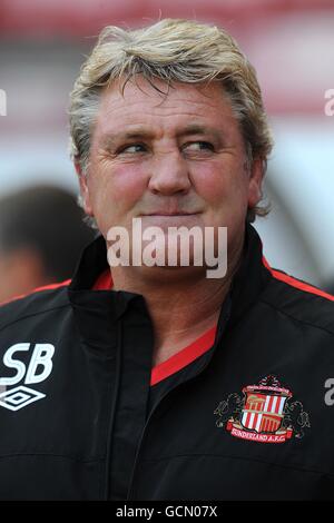 Soccer - Barclays Premier League - Sunderland v Birmingham City - Stadium of Light. Steve Bruce, Sunderland manager Stock Photo