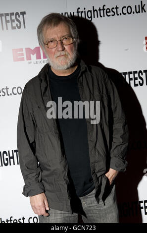 Tobe Hooper, the director of Poltergeist and the Texas Chainsaw Massacre takes part in an Icon Q&A session, during the Film4 Frightfest season at the Empire cinema in London. Stock Photo