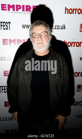 Tobe Hooper, the director of Poltergeist and the Texas Chainsaw Massacre takes part in an Icon Q&A session, during the Film4 Frightfest season at the Empire cinema in London. Stock Photo