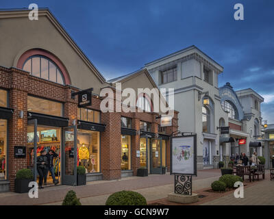 Factory Outlet, Ingolstadt Village, Bavaria, Germany Stock Photo