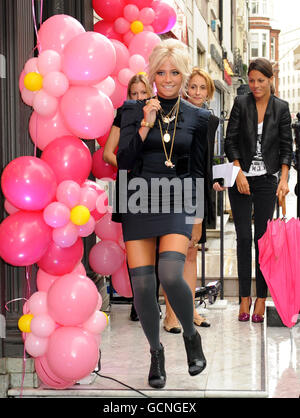 Pixie Lott at Juicy Couture to host Fashion's Night Out at the designer's Bruton Street store, London. Stock Photo