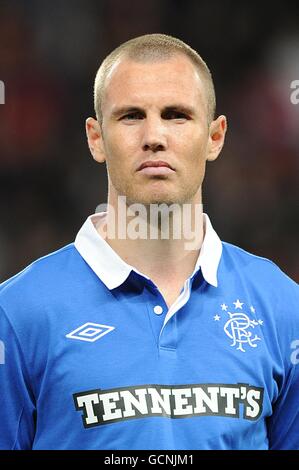 Soccer - UEFA Champions League - Group C - Manchester United v Rangers - Old Trafford. Kenny Miller, Rangers. Stock Photo