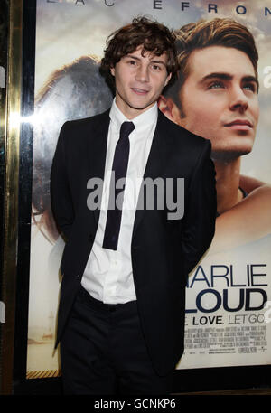 Augustus Prew arriving for the UK premiere of Charlie St. Cloud, at The Empire Cinema in Leicester Square, central London. Stock Photo