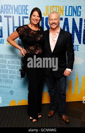 Neal McDonough and Ruve McDonough arriving for the world premiere of Going the Distance at the Vue Cinema, Leicester Square, London Stock Photo