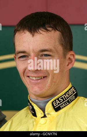 Horse Racing - Ebor Festival - Juddmonte International - York Racecourse. David Allan, Jockey Stock Photo