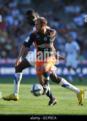 Soccer - French Premiere Division - Montpellier v Caen - Stade de la Mosson. Geoffrey Dernis, Montpellier Stock Photo