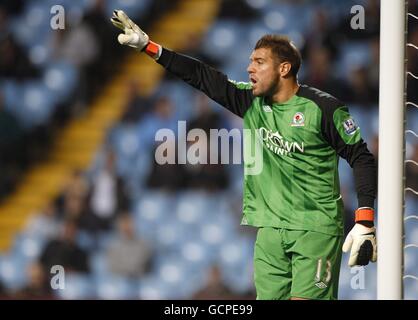 Soccer - Carling Cup - Third Round - Aston Villa v Blackburn Rovers - Villa Park Stock Photo