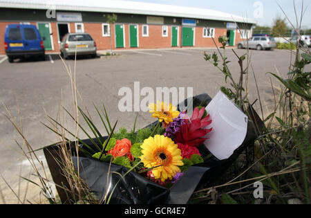 Braintree chemical incident Stock Photo