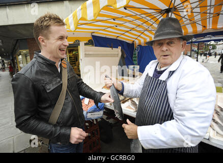 James Tanner Photocall - London Stock Photo